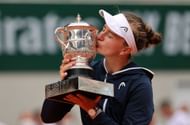 Barbora Krejcikova at the 2021 French Open.